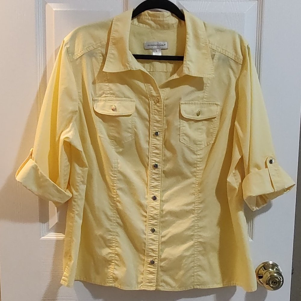 Button-up Shirt x Christopher & Banks